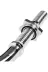 MultiFlexPro Zbar 120 Cm Içi Dolu Krom Halter Barı Z Bar Dambil Bar Ağırlık Barı Dambıl Bar 3