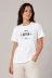 Müzik Temalı Baskılı Tişört Bisiklet Yaka Kısa Kol T-Shirt - Beyaz - M - Beyaz 1