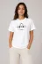 Müzik Temalı Baskılı Tişört Bisiklet Yaka Kısa Kol T-Shirt - Beyaz - L - Beyaz 3