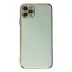 Newface Apple iPhone 11 Pro Max Kılıf Volet Silikon - Açık Yeşil 2