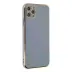 Newface Apple iPhone 11 Pro Max Kılıf Volet Silikon - Mavi 1