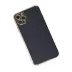 Newface Apple iPhone 11 Pro Max Kılıf Volet Silikon - Siyah 2
