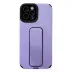 Newface Apple iPhone 12 Pro Max Kılıf Mega Standlı Silikon - Lila 1