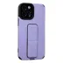 Newface Apple iPhone 12 Pro Max Kılıf Mega Standlı Silikon - Lila 2