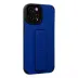 Newface Apple iPhone 12 Pro Max Kılıf Mega Standlı Silikon - Mavi 2