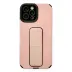 Newface Apple iPhone 12 Pro Max Kılıf Mega Standlı Silikon - Pudra 1