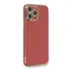 Newface Apple iPhone 12 Pro Max Kılıf Volet Silikon - Kırmızı 1