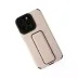 Newface Apple iPhone 13 Pro Max Kılıf Mega Standlı Silikon - Gold 2