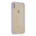 Newface Apple iPhone X Kılıf Montreal Silikon Kapak - Mor 2