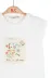 NK Smiling Tshirt 31600 Ekru Mavi 3