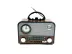 Nns NS-6697BT Taşınabilir Bluetooth Nostaljik Radyo 1