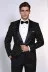 Nokta Desenli Slim Fit Siyah Erkek Smokin Ceket - Wessi 1