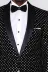 Nokta Desenli Slim Fit Siyah Erkek Smokin Ceket - Wessi 2