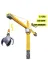 NW NessiWorld casaxml024.203729023 203729023 Rc Titan Crane 2 4 Ghz Left Right Up Down 360°Rotatable Trolley 2