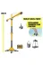 NW NessiWorld casaxml024.203729023 203729023 Rc Titan Crane 2 4 Ghz Left Right Up Down 360°Rotatable Trolley 4