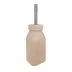 OiOi Şişe + Pipet 200 ml Bubble Beige / Powder Grey 1