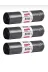OLY908 Bhr Tem-Koroplastendüstriyel Jumbo Boy Çöp Poşeti Siyah 10 Lu 80 X 110 Cm X 3 Paket 1