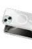 Onegif Apple iPhone 14 Sora Simli Magsafe Kapak - Beyaz 2