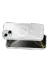 Onegif Apple iPhone 14 Sora Simli Magsafe Kapak - Beyaz 3