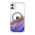 Onegif İphone 11 Lotus Simli Magsafe Kapak - Mor 3