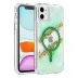 Onegif İphone 11 Lotus Simli Magsafe Kapak - Yeşil 1