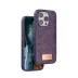 Onegif İphone 14 Pro Bright Simli Kapak - Derin Mor 2