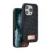 Onegif İphone 14 Pro Max Bright Simli Kapak - Siyah 1