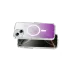 Onegif İphone 14 Sora Simli Magsafe Kapak - Mor 3