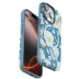 Onegif İphone 15 Pro Max Flower Series Magsafe Kapak - Mavi 1