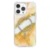 Onegif İphone 15 Pro Max Lotus Simli Magsafe Kapak - Turuncu 3