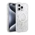 Onegif İphone 15 Pro Max Misk Simli Magsafe Kapak - Desen 1 1