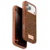 Onegif İphone 17 Pro Bright Simli Kapak - Turuncu 1