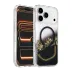 Onegif İphone 17 Pro Lotus Simli Magsafe Kapak - Siyah 1