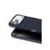 Onegif İphone 17 Pro Max Bright Simli Kapak - Mavi 2