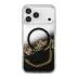 Onegif İphone 17 Pro Max Lotus Simli Magsafe Kapak - Siyah 3