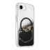 Onegif İphone 17e Lotus Simli Magsafe Kapak - Siyah 2