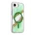 Onegif İphone 17e Lotus Simli Magsafe Kapak - Yeşil 2