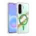 Onegif Samsung Galaxy A56 Lotus Simli Magsafe Kapak - Yeşil 1