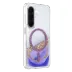 Onegif Samsung Galaxy A57 5g Lotus Simli Magsafe Kapak - Mor 2