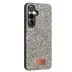 Onegif Samsung Galaxy S24 Fe Bright Simli Kapak - Gümüş 3
