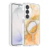 Onegif Samsung Galaxy S26 Lotus Simli Magsafe Kapak - Turuncu 1