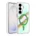 Onegif Samsung Galaxy S26 Lotus Simli Magsafe Kapak - Yeşil 1