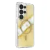 Onegif Samsung Galaxy S26 Ultra Lotus Simli Magsafe Kapak - Gümüş 2