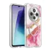 Onegif Xiaomi Redmi 14c Lotus Simli Magsafe Kapak - Pembe 1