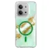 Onegif Xiaomi Redmi 15c 4g Lotus Simli Magsafe Kapak - Yeşil 3