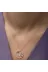 Oniks onxPT26109159 Nidam Butik Gümüş Rose Nazarlı El Ve Ayak İzi Kolye 3