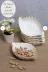 Online Kapında Mutfak-0021452 Lüks 6'lı Yaprak Model Beyaz Çerezlik/kahvaltılık 1