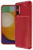 Oppo A38 Kılıf Auto Focus Karbon Kapak - Kırmızı 1