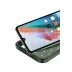 Oppo A38 Kılıf Auto Focus Karbon Kapak - Koyu Yeşil 2