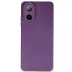 Oppo A38 Kılıf Nano İçi Kadife Silikon - Mor 1